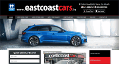 Desktop Screenshot of eastcoastcars.ie