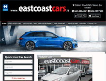 Tablet Screenshot of eastcoastcars.ie